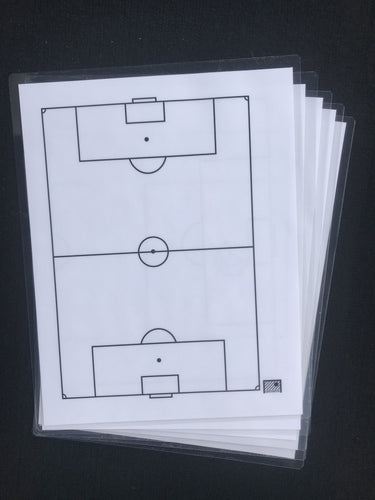 Soccer Dry Erase Sheets (Pack of 5)